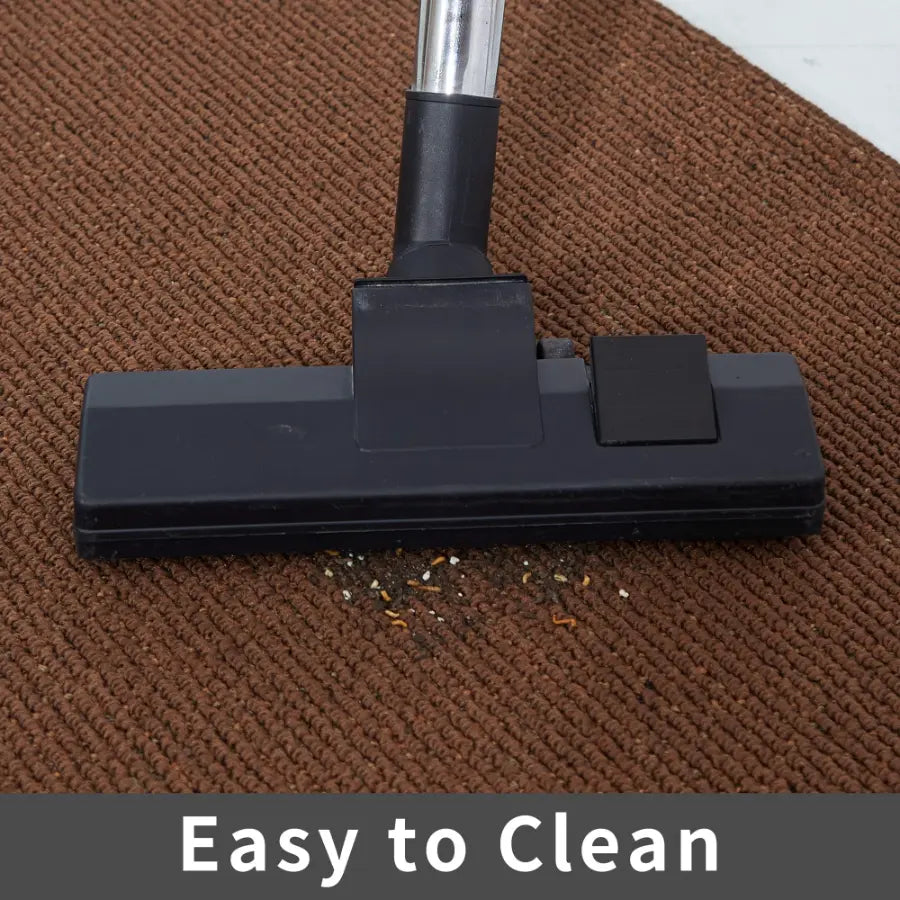 Brown Plain Kitchen Rug which is Easy to Clean