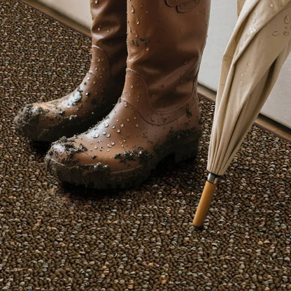 Capture Dust and Moisture Chevron Front Door Runner