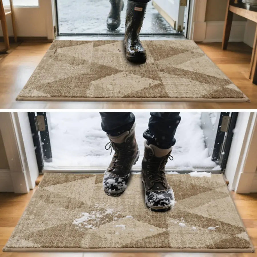 Capture Snow Water and Mud to Keep Rooms Dry