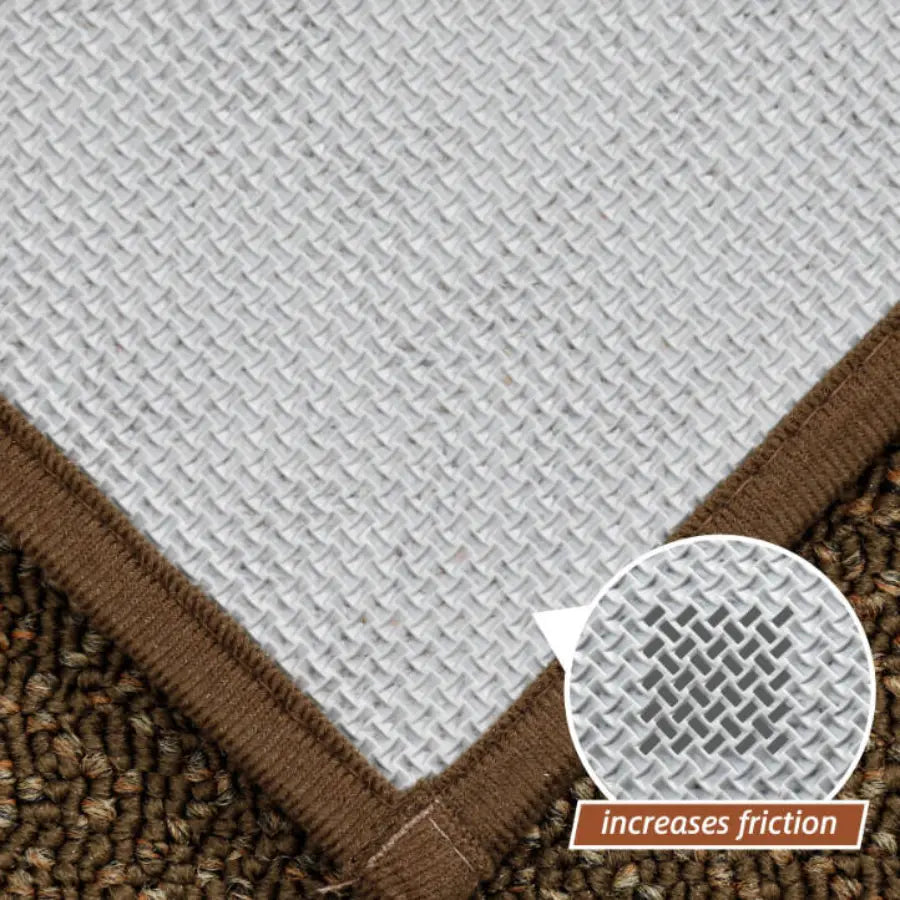 Chevron Front Door Runner with Non-Slip TPR Backing