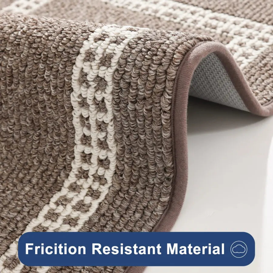Frame Washable Kitchen Mats with Friction Resistant Material