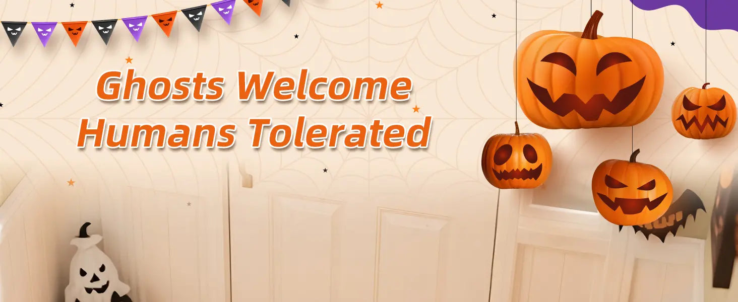 Ghosts Welcome Humans Tolerated for Entryway