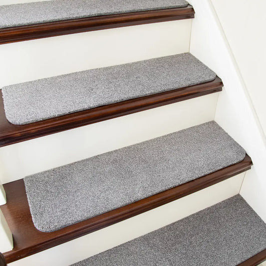 Grey Bullnose Stair Treads Indoor