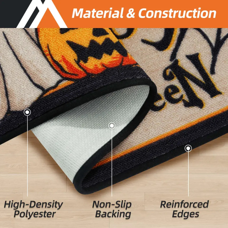 Halloween Kitchen Runner Material Details