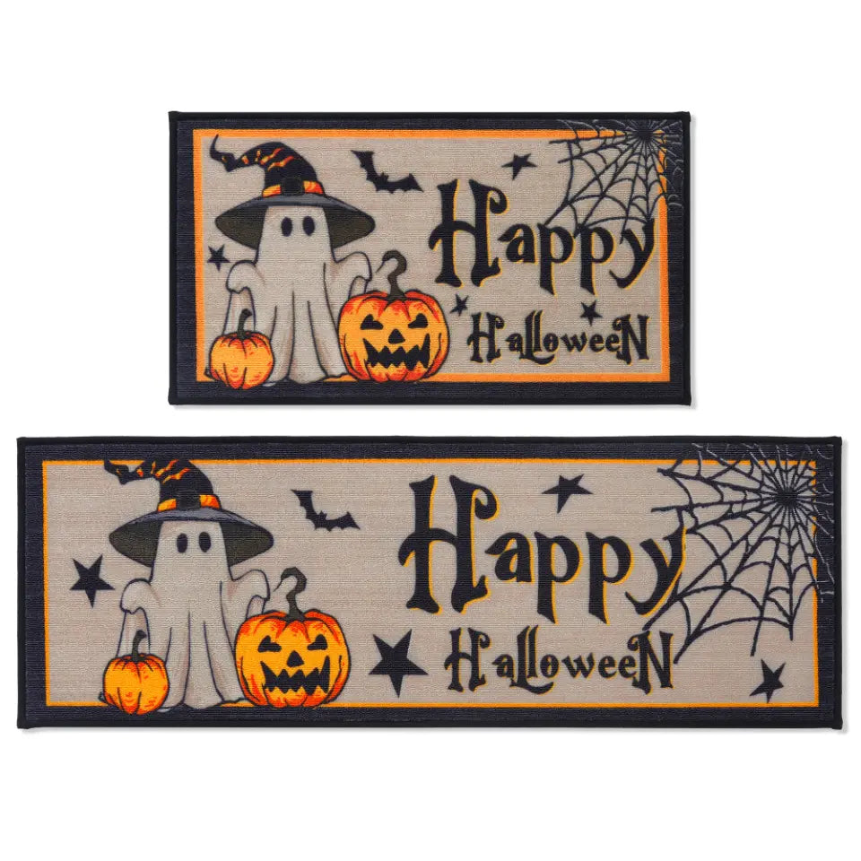 Happy Halloween Kitchen Rug