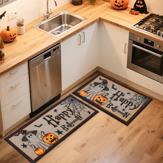 Happy Halloween Kitchen Rug in Kitchen