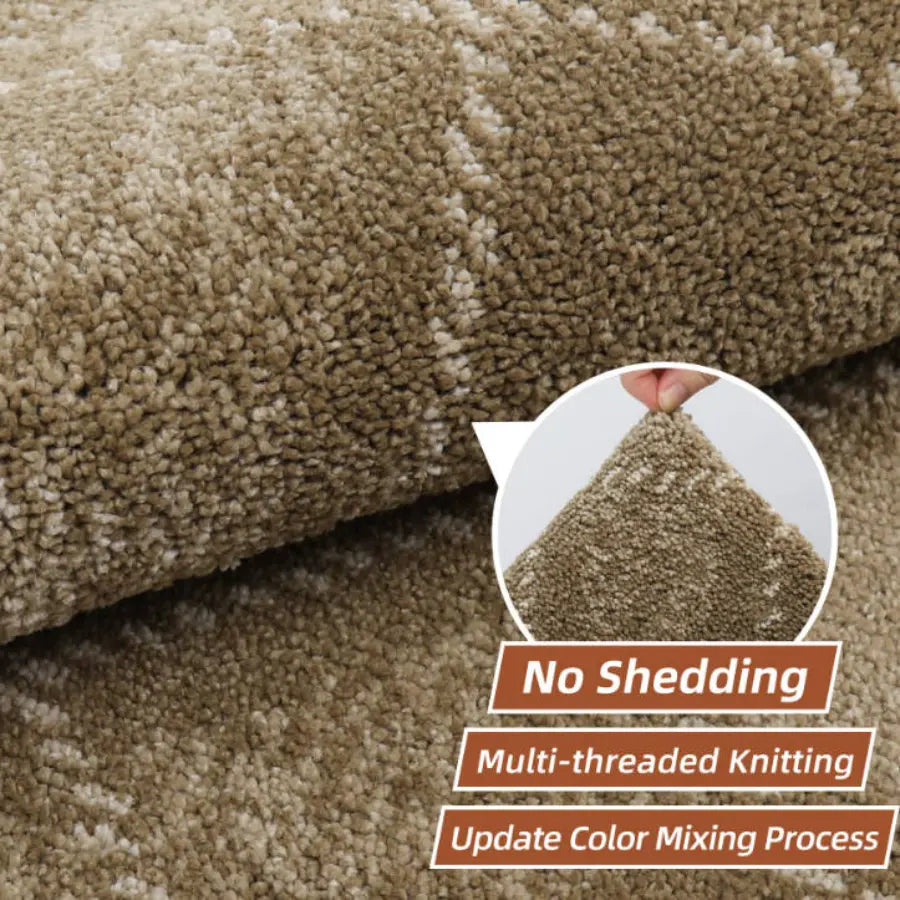 High Density Soft Polyester Fibers Plaid Door Mats