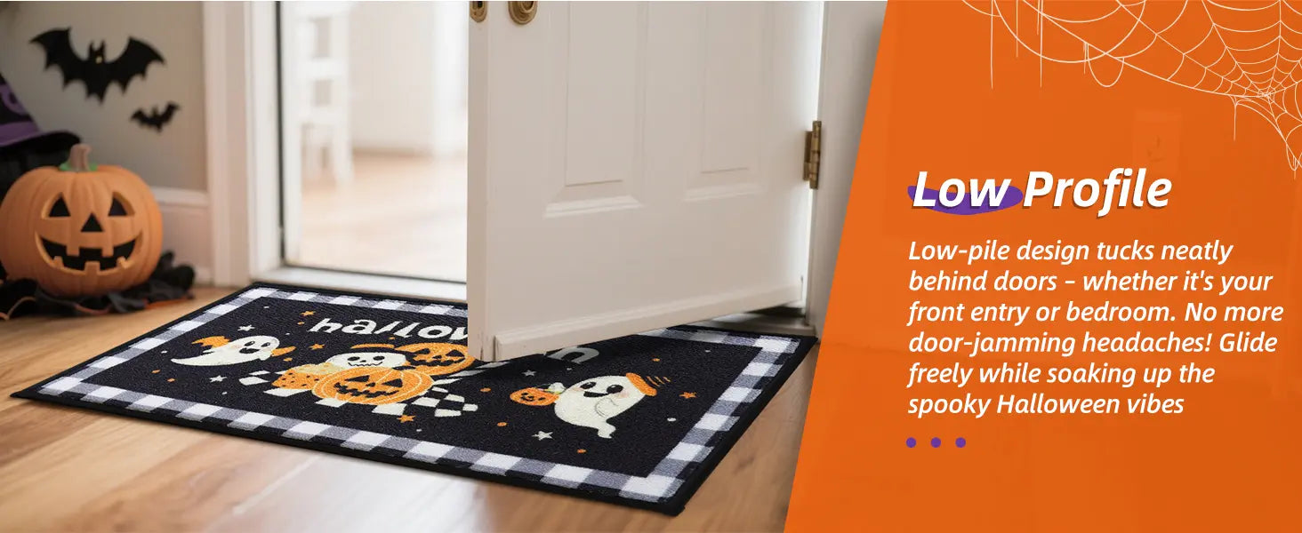 Low Profile Feature of Funny Halloween Doormat
