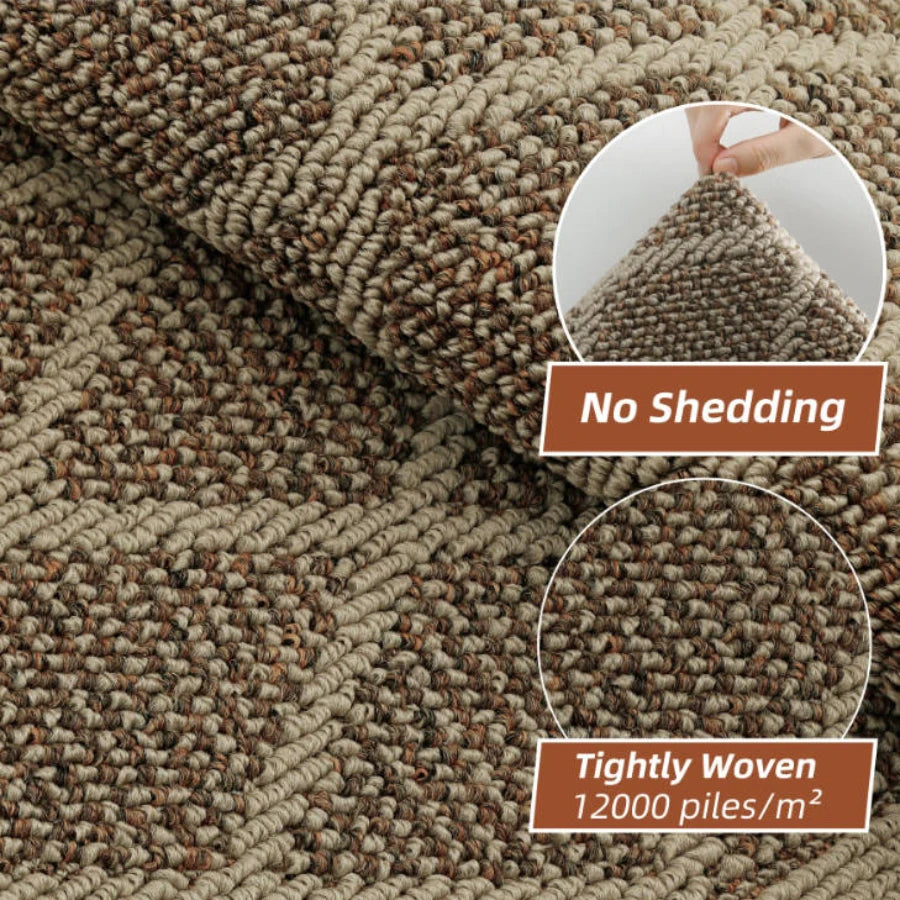 Material Details of Plain Diamond Kitchen Rug