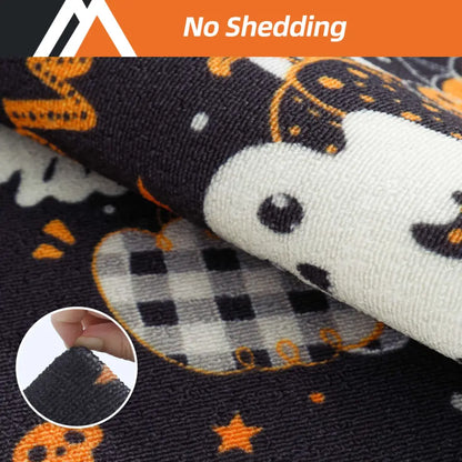 No Shedding Scary Front Door Mat for Halloween