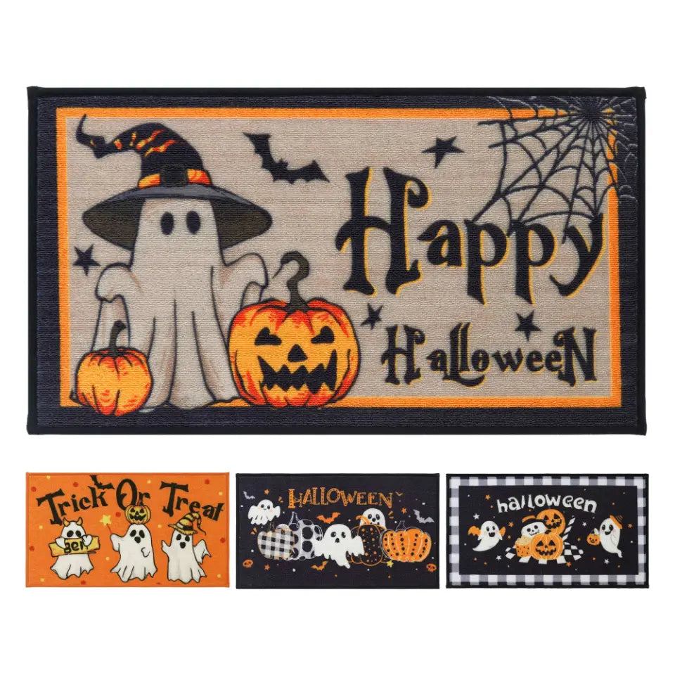 Other Halloween Patterns from Happy Halloween Spiderweb Doormat