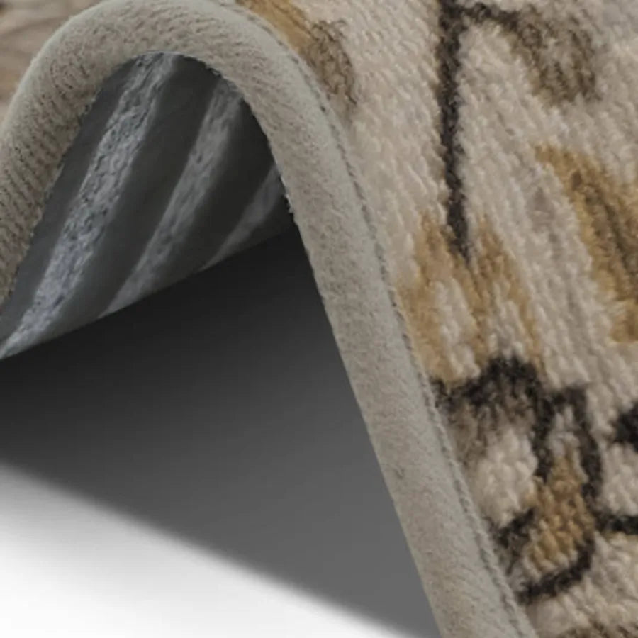 Premium Polyester Vintage Floral Durable Stair Treads