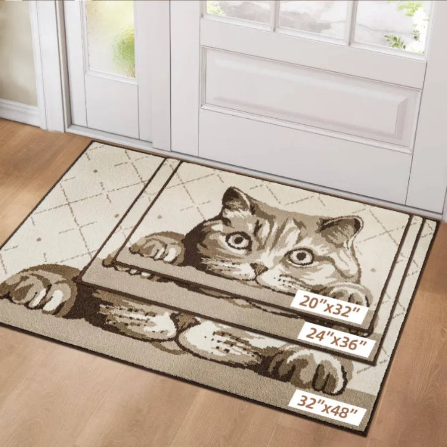 Size Chart for Cat Welcome Mat