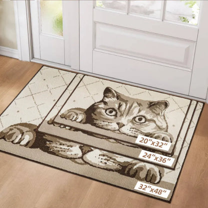 Size Chart for Cat Welcome Mat