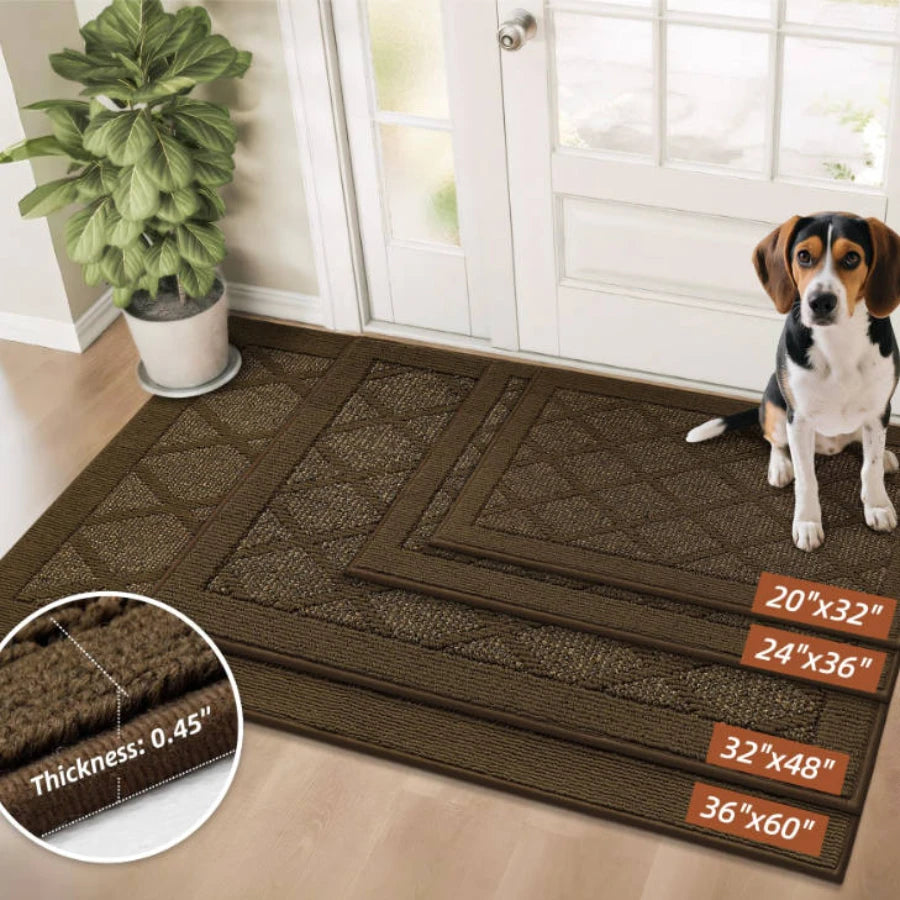 Size Chart of Plain Diamond Door Mats