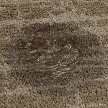 Water Absorbent Taupe Abstract Kitchen Rugs Set